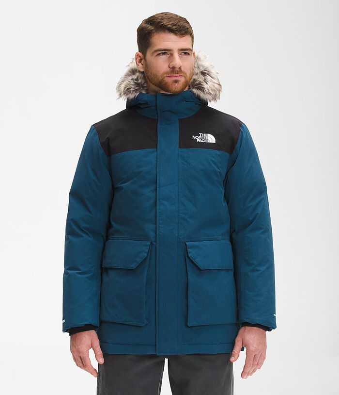 Casaca De Pluma The North Face Hombre Tower Peak Parka Azules - Peru 20957GAMH